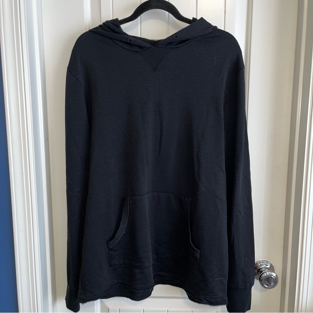 Alternative Apparel Sweatshirt Mens Black Color Size Large Hoodie F2